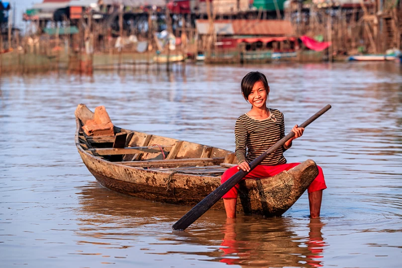 Siem Reap - Village Walk & Floating Community