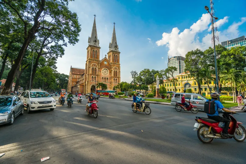 Departure from Ho Chi Minh City