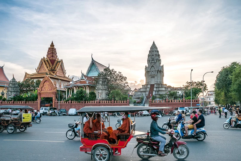 Phnom Penh Arrival