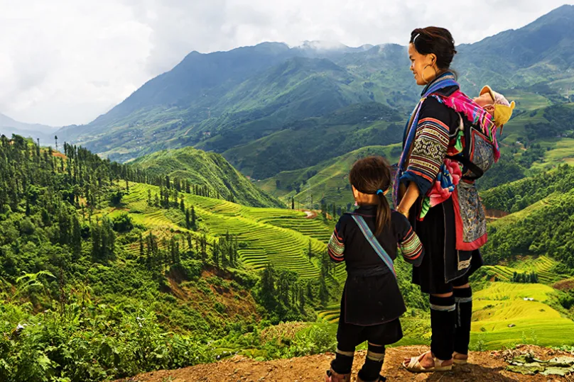 Sapa – Lao Chai – Ta Van Village - Hanoi