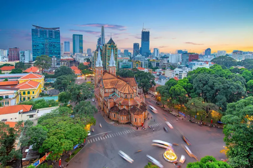  Departure from Ho Chi Minh City