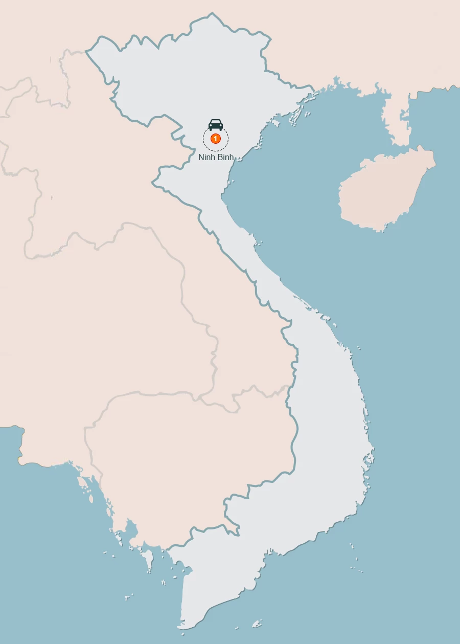 map Mua Cave – Trang An Tour Ninh Binh