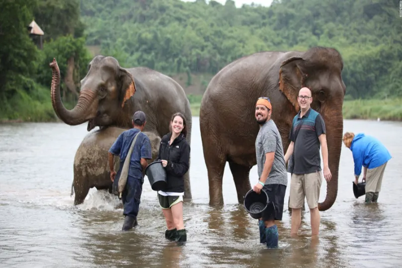 Luang Prabang - Textile Village - Elephant Camp