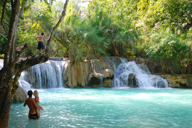 Luang Prabang - Kuang Sii Fall - Destination