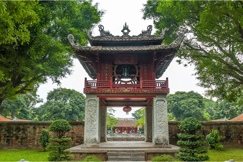 Arrival in Hanoi